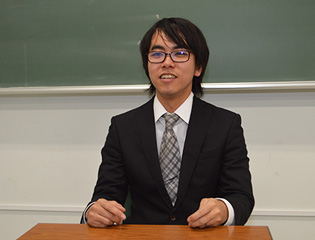 首都大学東京　香取 勇太さん（博士課程枠）
